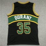 NBA 35 Kevin Durant Seattle Supersonics 2007-08 Maillot noir